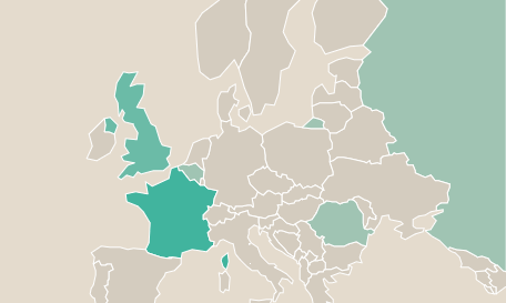 ザミッシングシーズン1欧州地図